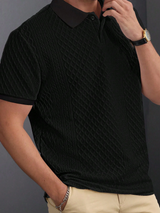 (Kit com 4) Camisas Polo Texturizadas