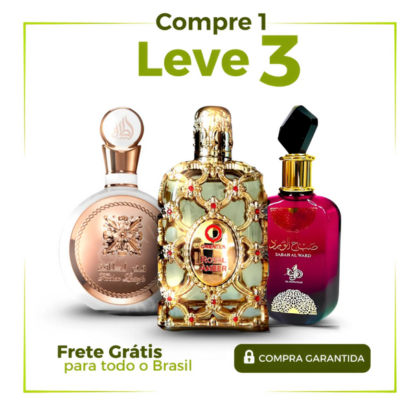 |PROMOÇÃO COMPRE 1 LEVE 3| Sabah Al Ward, Fakhar e Royal Amber - Oferta De Dia das Mães  - 100ml Cada!