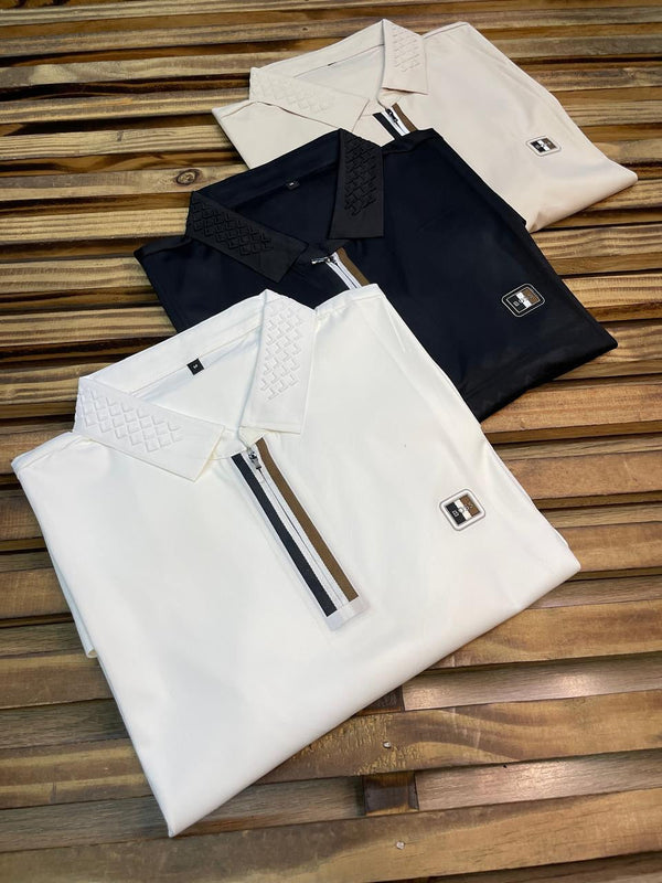 |Compre 2 Leve 4| - Camisas Polo BOSS Ziper.