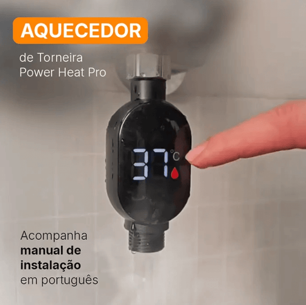 Aquecedor de Torneira Potente e Econômico – |LANÇAMENTO 2025|!