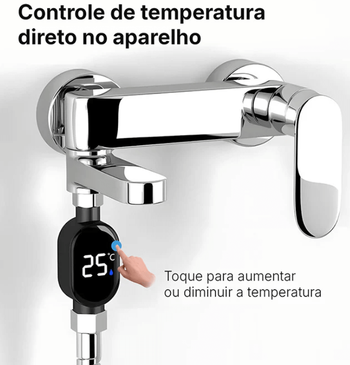 Aquecedor de Torneira Potente e Econômico – LANÇAMENTO 2025!