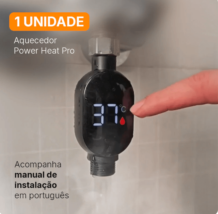 Aquecedor de Torneira Potente e Econômico – |LANÇAMENTO 2025|!