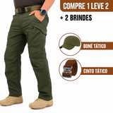 (COMPRE 1 LEVE 2) Calça Tática Steel + (Brindes Exclusivos)!