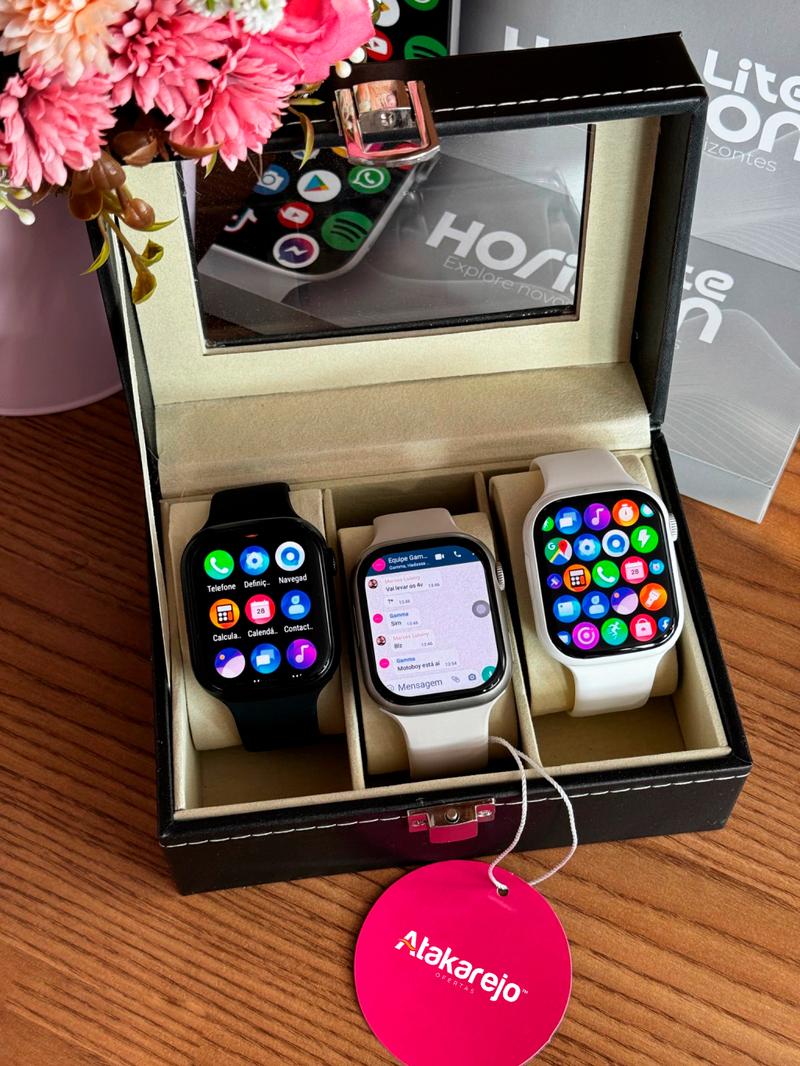Relógio Smartwatch 4G LITE PRO + |BRINDES + FRETE GRÁTIS|