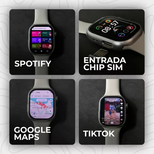 Relógio Smartwatch 4G LITE PRO + |BRINDES + FRETE GRÁTIS|!