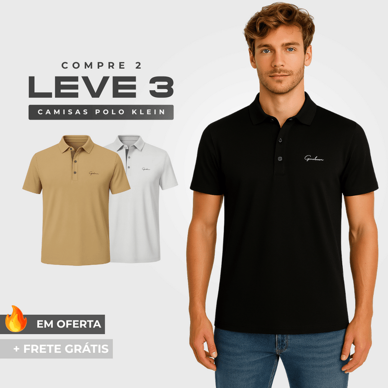[Compre 2 Leve 3] - Camisa Polo Klein