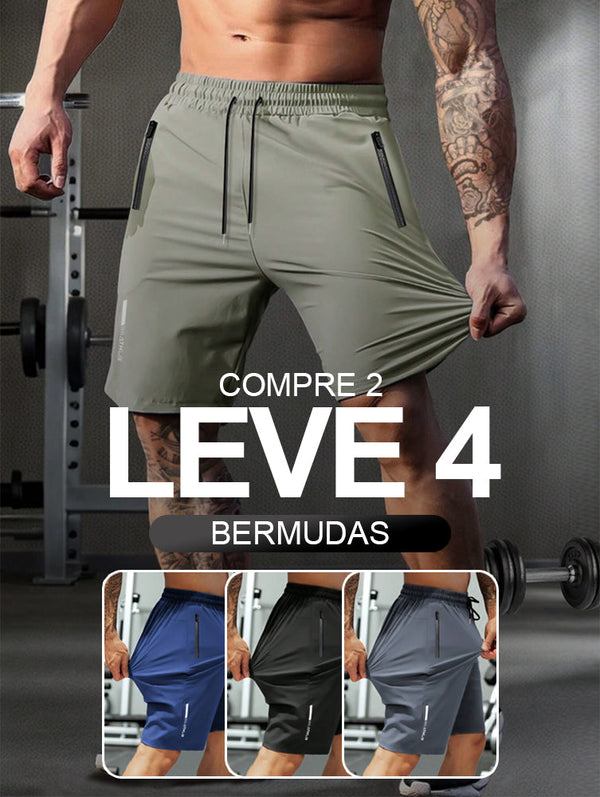|KIT 4| Shorts Masculinos UrbanFlex!