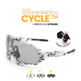 Óculos Fotocromático Cycle + BRINDE LUVA ULTRAGEL