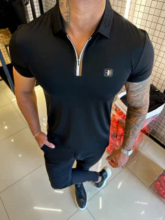 |Compre 2 Leve 4| - Camisas Polo BOSS Ziper!