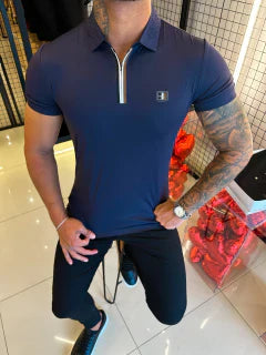 |Compre 2 Leve 4| - Camisas Polo BOSS Ziper.