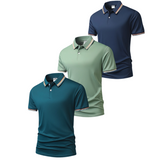 [Combo 3] Camiseta Masculina Anti Amassado, Anti Odor e Ultra Confortável
