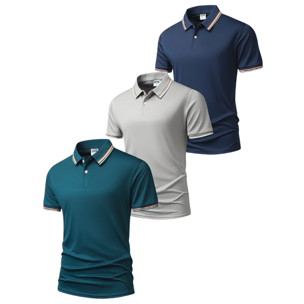 [Combo 3] Camiseta Masculina Anti Amassado, Anti Odor e Ultra Confortável