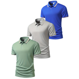 [Combo 3] Camiseta Masculina Anti Amassado, Anti Odor e Ultra Confortável