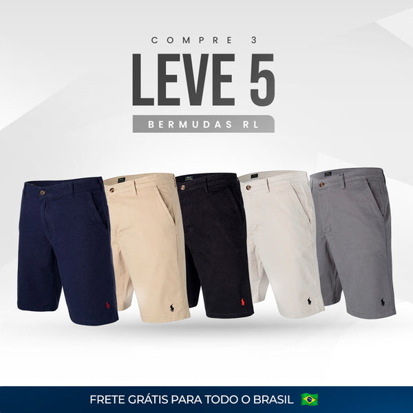 |Combo 5| Bermudas Sarja RL
