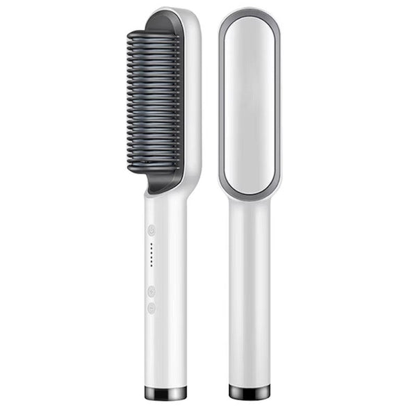 Tenha cabelos lisos & saudáveis: 2x mais rápido, 2x menos danos SLEEK PLUS | Escova Alisadora